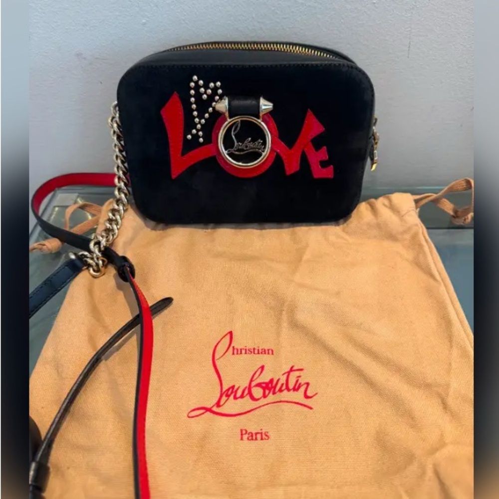 Christian Louboutin Black and Red Women's Bag